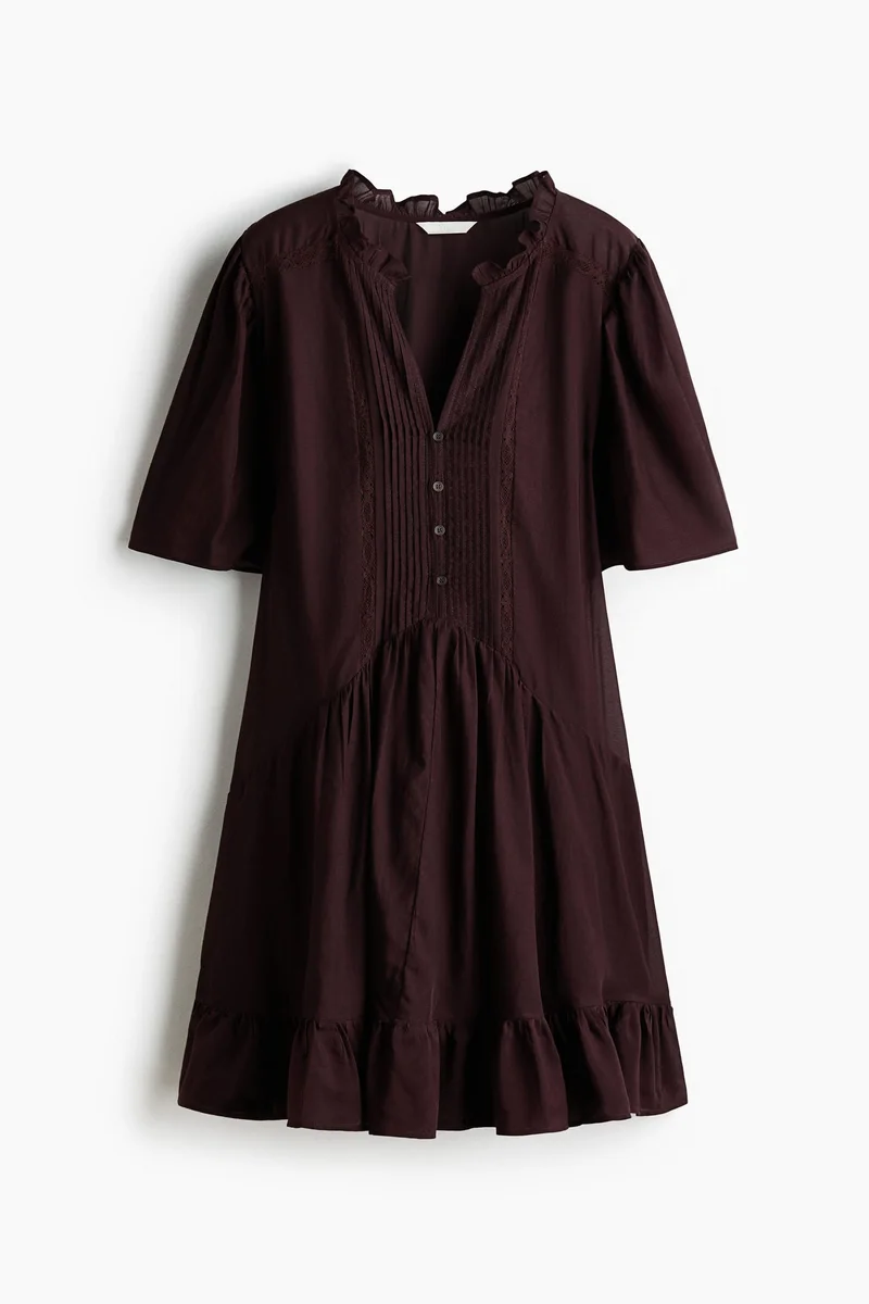 اتش اند ام فستان تونيك من مزيج الفيسكوز